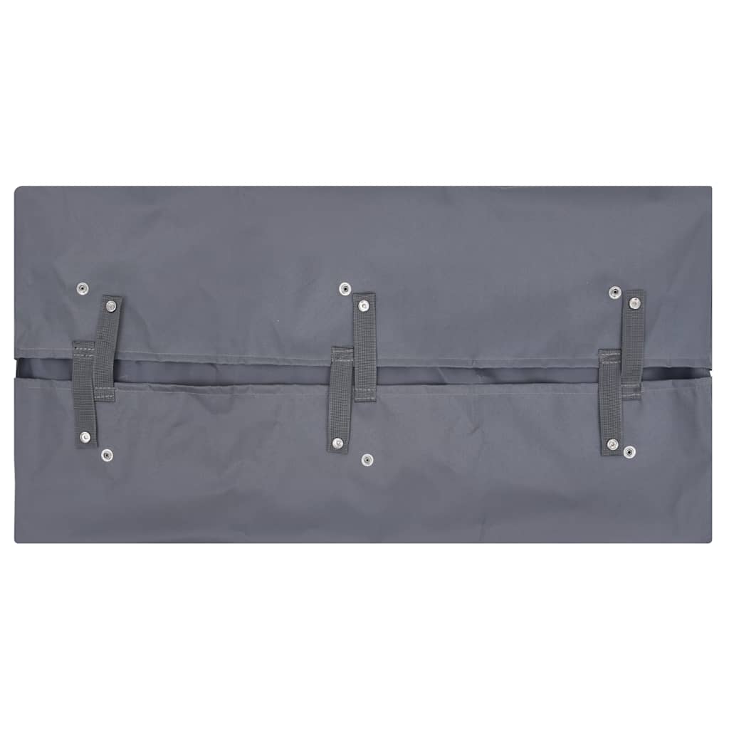 VIDAXL TRAVE FRONTER 81x41x40 cm Stoff dunkelgrau