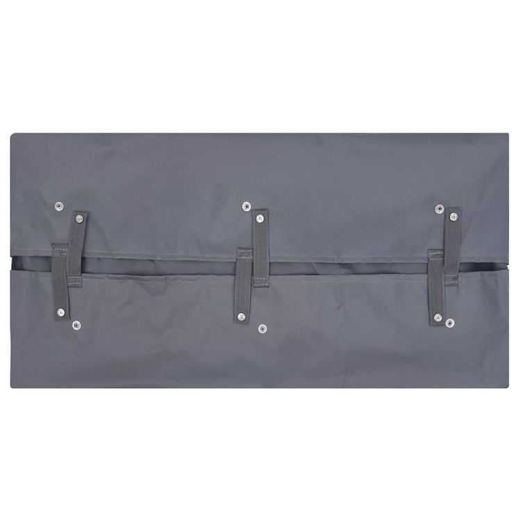 VIDAXL TRAVE FRONTER 81x41x40 cm Stoff dunkelgrau