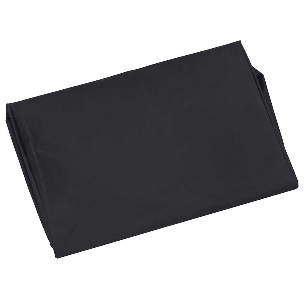 VIDAXL TRAVE FRONTER 81x41x40 cm Stoff schwarz