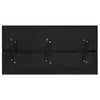 VIDAXL TRAVE FRONTER 81x41x40 cm Stoff schwarz