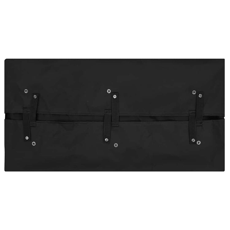 VIDAXL TRAVE FRONTER 81x41x40 cm Stoff schwarz