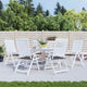 Vidaxl Gartenstuhlkissen 6 ST 50 x 50 x 3 cm Oxford Stoffanthrazit -gelöscht
