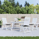 Vidaxl Gartenstuhl Kissen 4 ST 50 x 50 x 3 cm Oxford Stoff schwarz