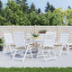 Vidaxl Gartenstuhl Kissen 6 ST 50 x 50 x 3 cm Oxford Stofftaupe