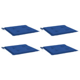 Vidaxl Gartenstuhl Kissen 4 ST 50 x 50 x 3 cm Oxford Fabric Royal Blau - afbeelding 3