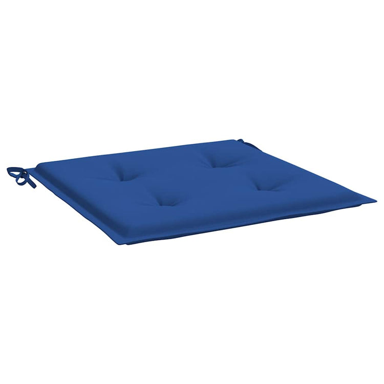 Vidaxl Gartenstuhl Kissen 6 ST 50 x 50 x 3 cm Oxford Fabric Royal Blau