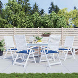 Vidaxl Gartenstuhl Kissen 6 ST 50 x 50 x 3 cm Oxford Fabric Royal Blau - afbeelding 1