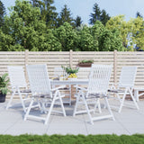 VidaXL Gartenstuhlkissen 6 Stück 50x50x4 cm Oxford-Stoff Rautenmuster grau - afbeelding 1