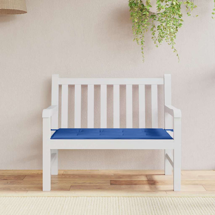Vidaxl Garden Bench Kissen 100x50x3 cm Oxford Fabric Royal Blau