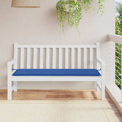 Vidaxl Garden Bench Kissen 150x50x3 cm Oxford Fabric Royal Blau
