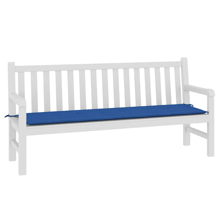 Vidaxl Garden Bench Kissen 180x50x3 cm Oxford Fabric Royal Blau