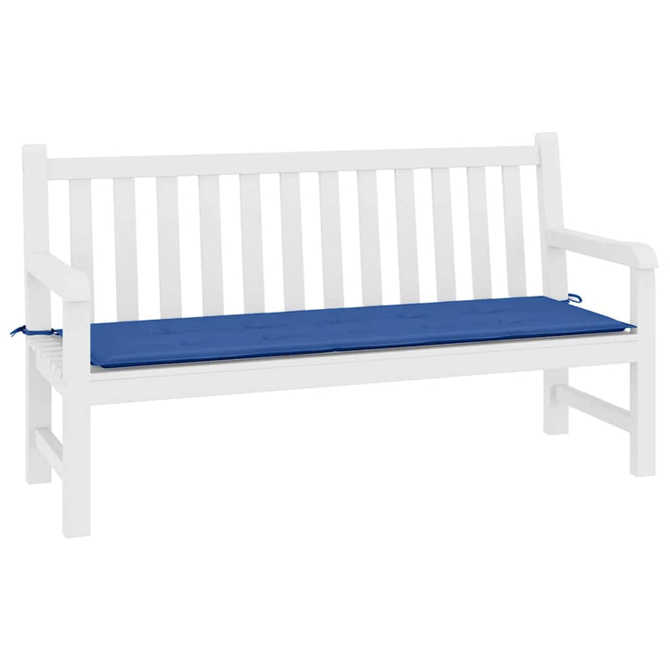 Vidaxl Garden Bench Kissen 200x50x3 cm Oxford Fabric Royal Blau