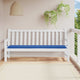Vidaxl Garden Bench Kissen 200x50x3 cm Oxford Fabric Royal Blau