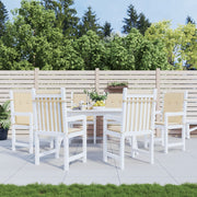 Vidaxl Garden Stuhl Kissen 6 Stcs 100x50x3 cm Oxford Stoff Beige - afbeelding 1