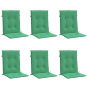 Vidaxl Gartenstuhl Kissen 6 Stcs 100x50x3 cm Oxford Stoff Grün Grün - afbeelding 3