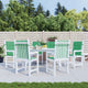 Vidaxl Gartenstuhl Kissen 6 Stcs 100x50x3 cm Oxford Stoff Grün Grün