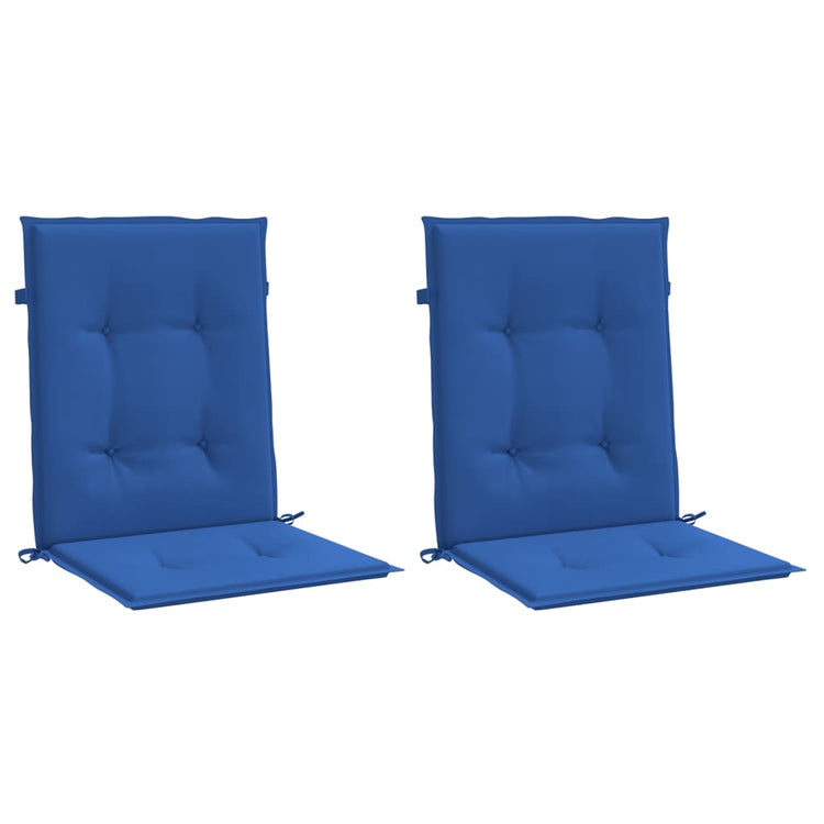 Vidaxl Gartenstuhl Kissen 2 Stcs 100x50x3 cm Oxford Fabric Royal Blau
