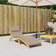 Vidaxl Lounge Kissen 186x58x3 cm Oxford Stofftaupe