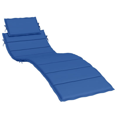 Vidaxl Lounger Kissen 186x58x3 cm Oxford Fabric Royal Blau
