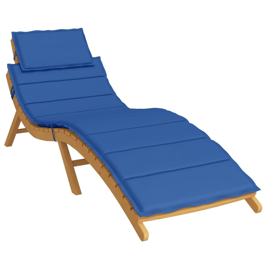 Vidaxl Lounger Kissen 186x58x3 cm Oxford Fabric Royal Blau