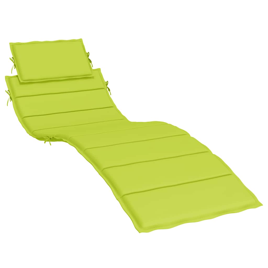 Vidaxl Lounger Kissen 186x58x3 cm Oxford Stoff klar grün