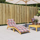 Vidaxl Lounger Kissen 186x58x3 cm Oxford Fabric Diamond Muster rot