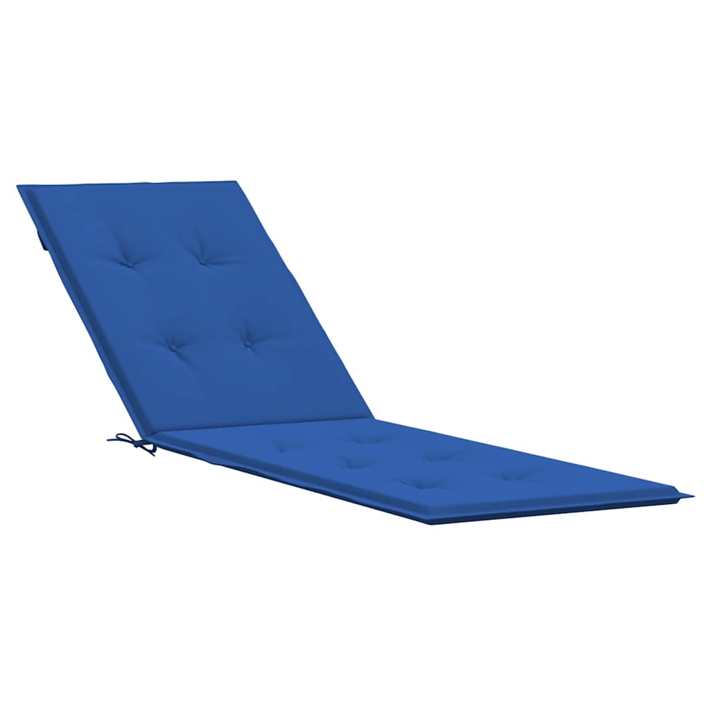 Vidaxl Patio Chair Kissen (75+105) x50x4 cm Königlicher Blau
