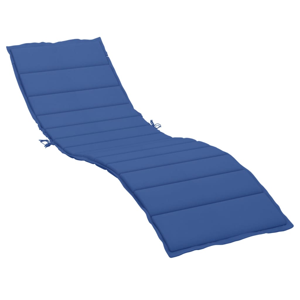 Vidaxl Lounger Kissen 200x50x3 cm Oxford Fabric Royal Blau