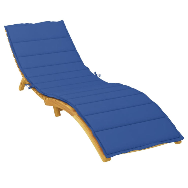 Vidaxl Lounger Kissen 200x70x3 cm Oxford Fabric Royal Blau