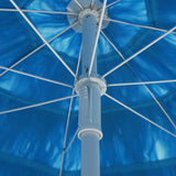 Vidaxl Strandparasol Hawaii 300 cm blau - afbeelding 3