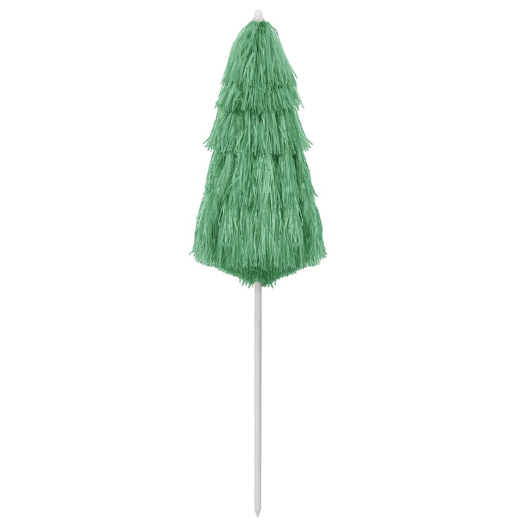 Vidaxl Strandparasol Hawaii 180 cm Grün