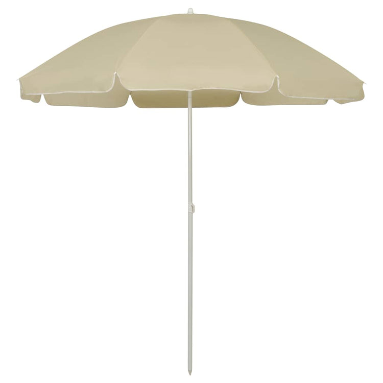 VidaXL Strandschirm 240 cm sandgelb