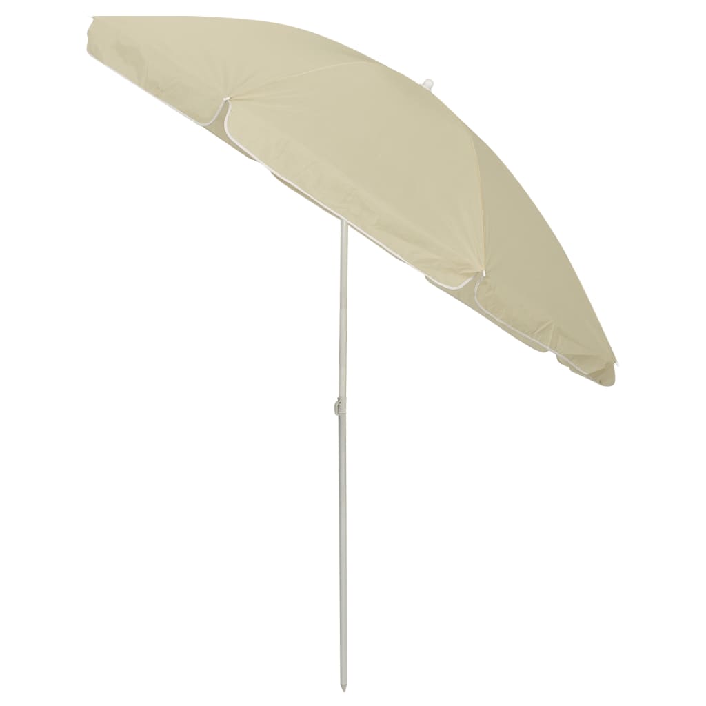 VidaXL Strandschirm 240 cm sandgelb