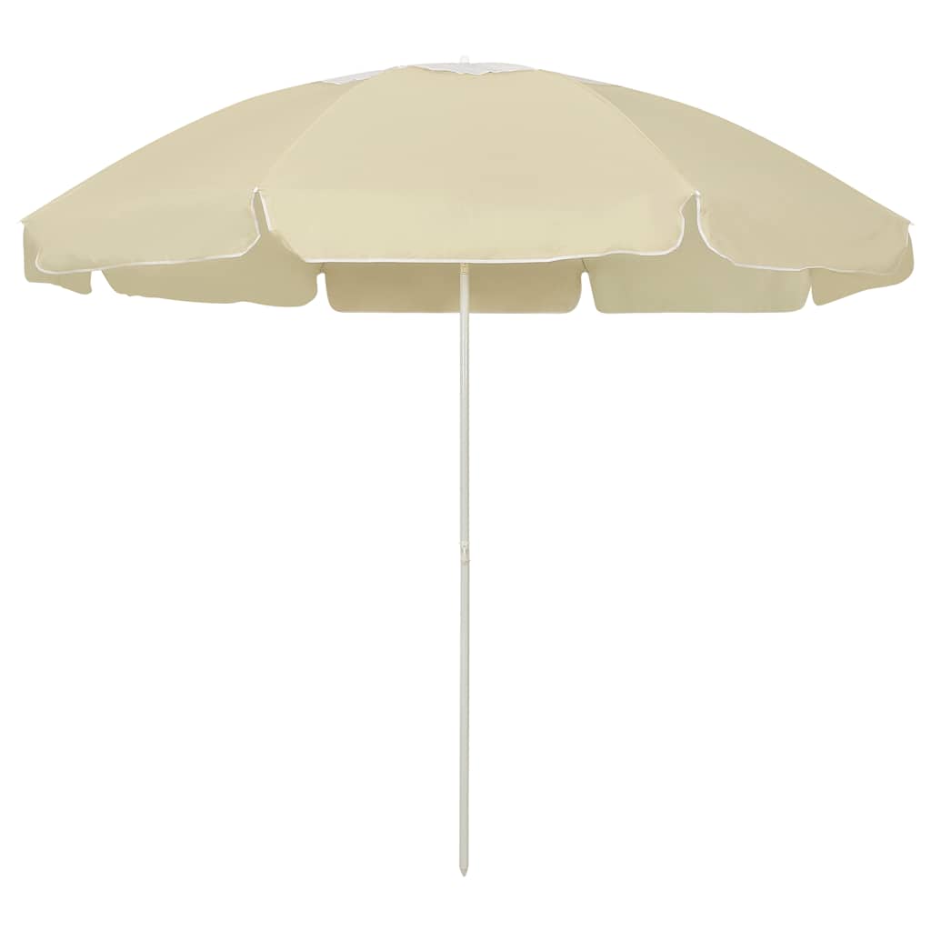 VidaXL Strandschirm 240 cm sandgelb