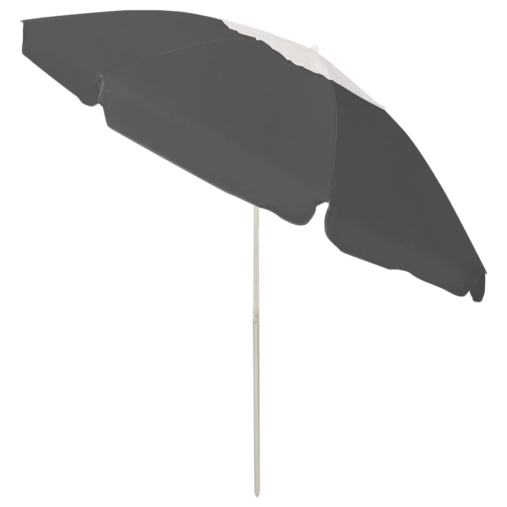 VidaXL Strandschirm 240 cm Anthrazit