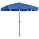 VidaXL Strandschirm 200x125 cm azurblau