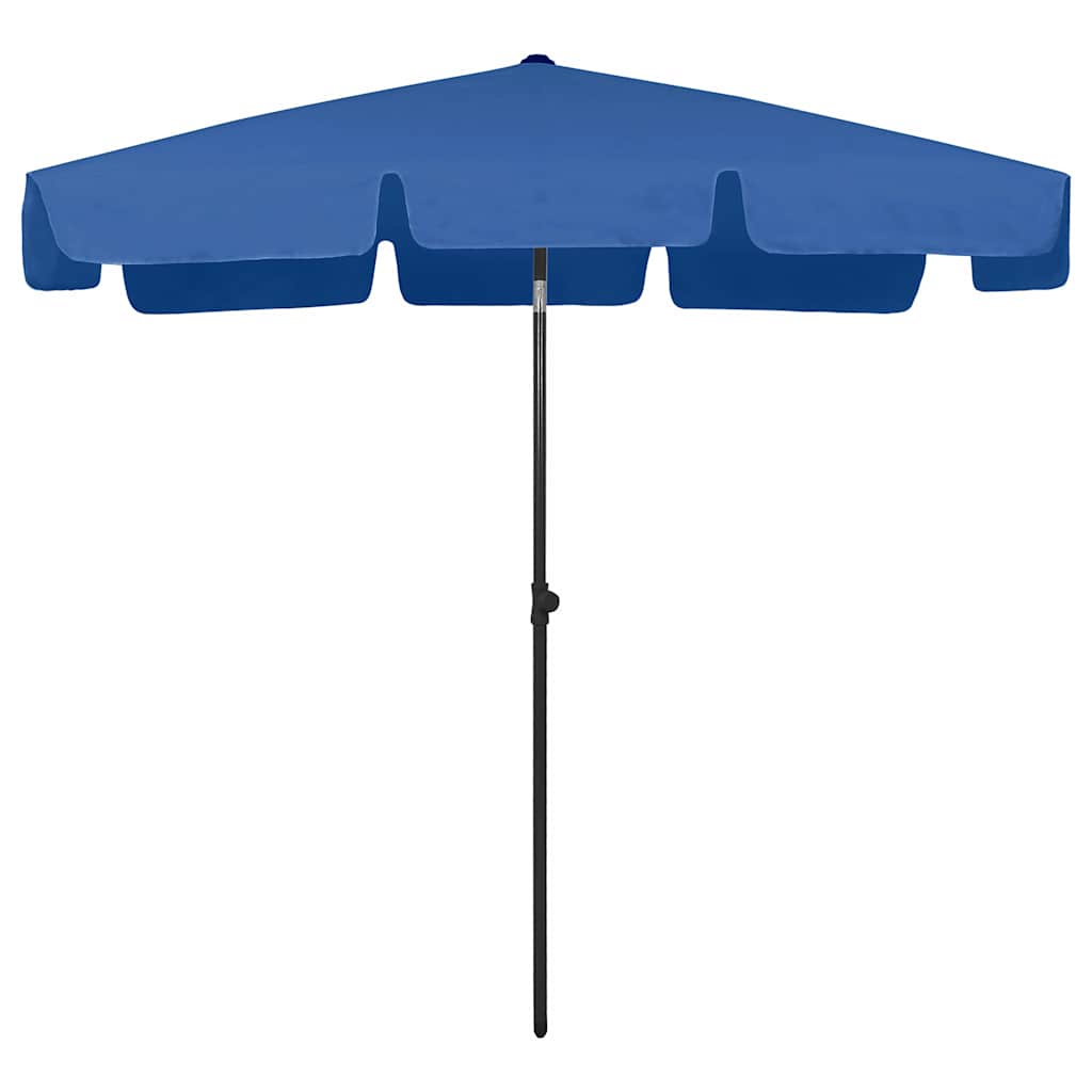 VidaXL Strandschirm 200x125 cm azurblau