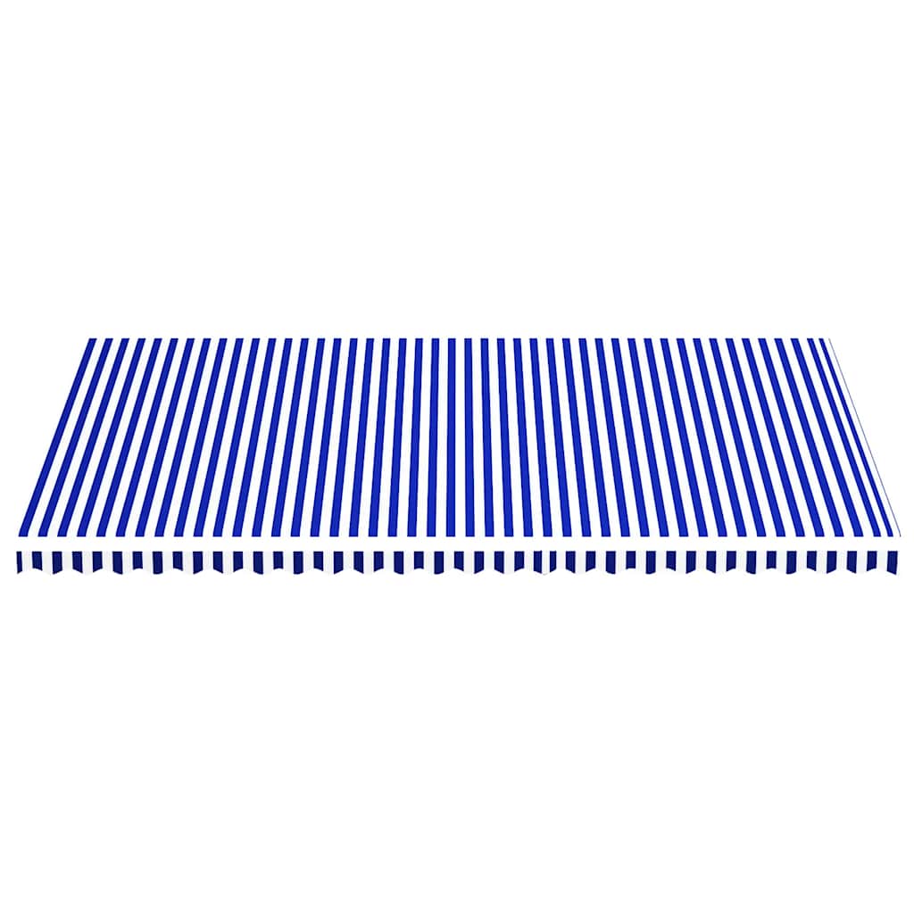 Vidaxl Ersatztuch für Luifel 6x3,5 m blau und weiß