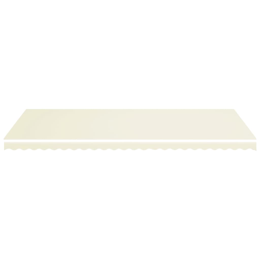 Vidaxl Ersatztuch für Luifel 6x3,5 M cremefarbene Colored