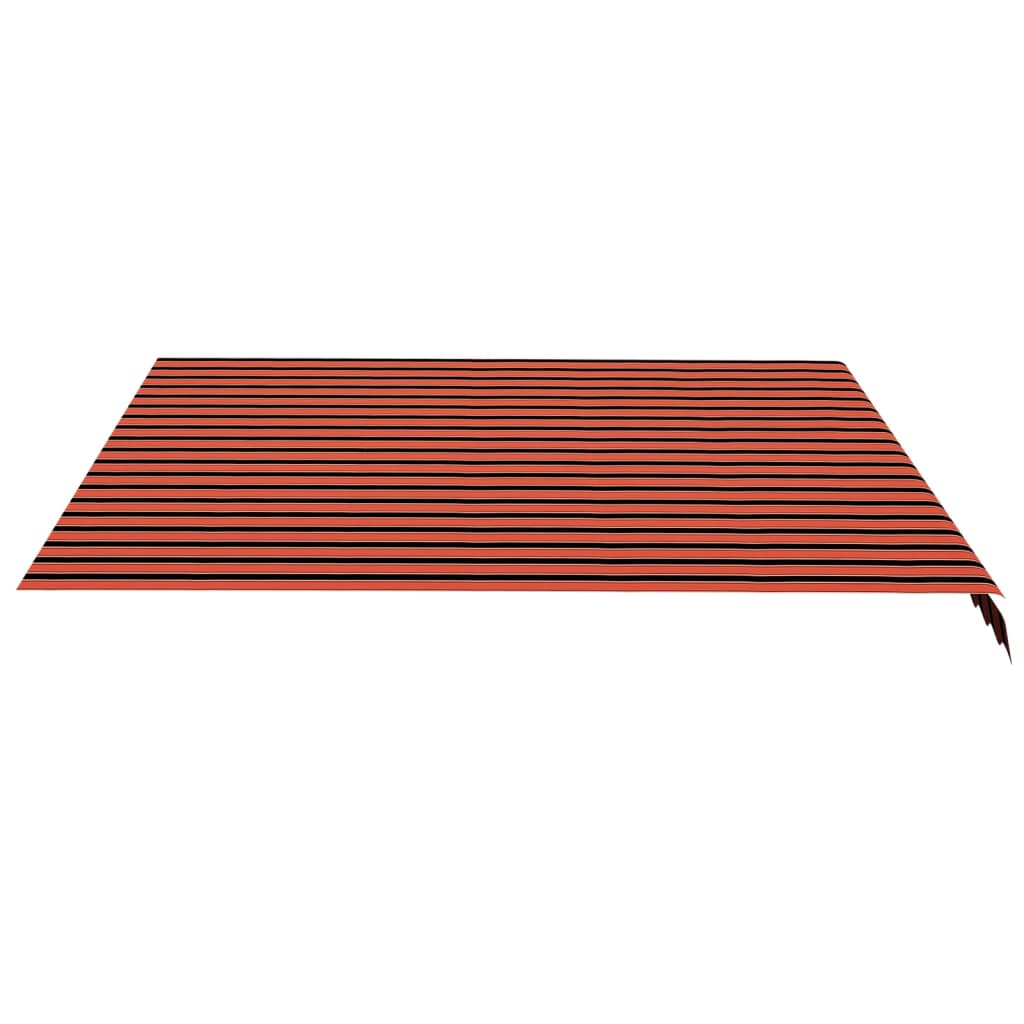 Vidaxl Ersatztuch für Luifel 4x3,5 m orange und braun