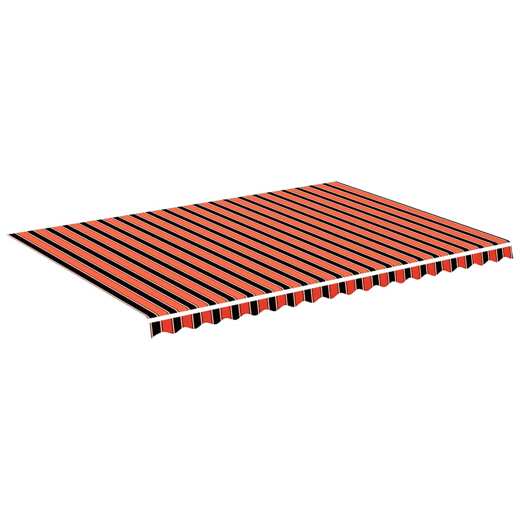 Vidaxl Ersatztuch für Luifel 5x3,5 m orange und braun