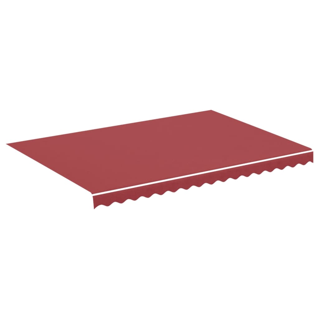 Vidaxl Ersatztuch für Luifel 3.5x2,5 M Bordeaux rot