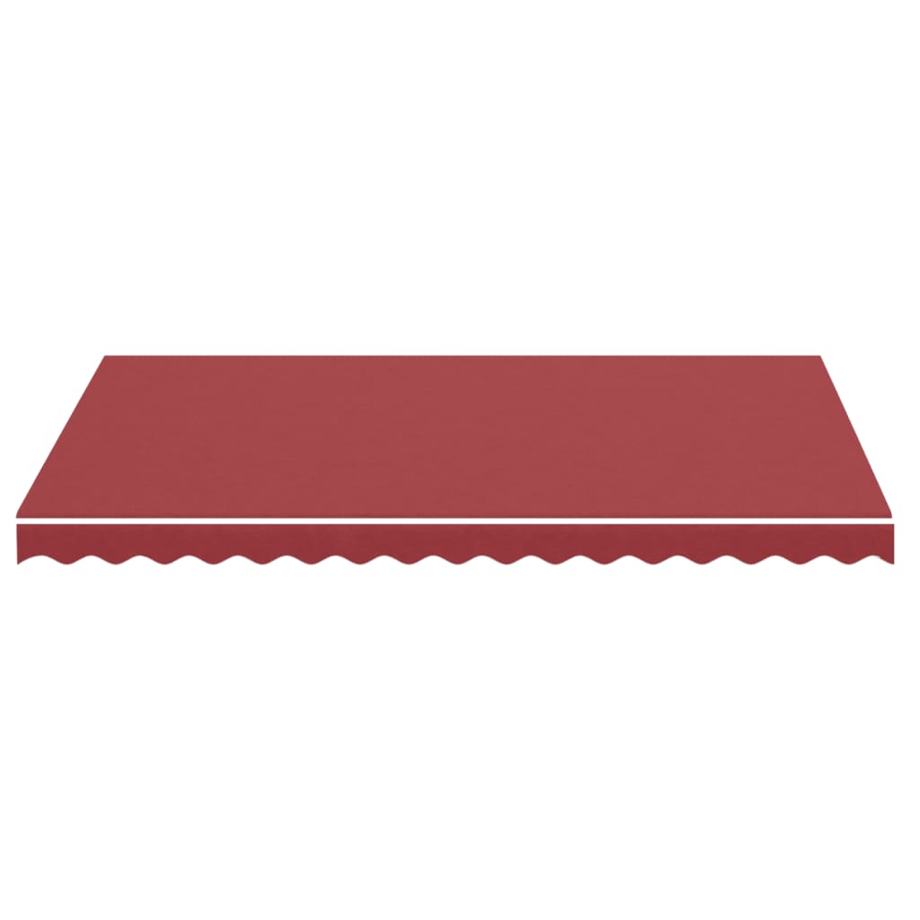 Vidaxl Ersatztuch für Luifel 3.5x2,5 M Bordeaux rot