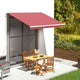 Vidaxl Ersatztuch für Luifel 3.5x2,5 M Bordeaux rot