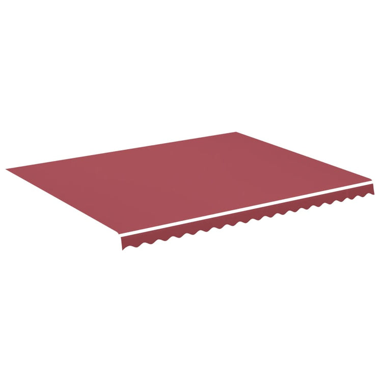 Vidaxl Ersatztuch für Luifel 4,5x3,5 M Bordeaux rot
