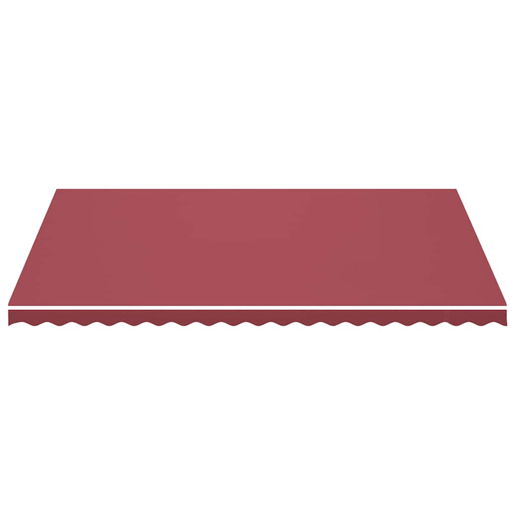 Vidaxl Ersatztuch für Luifel 5x3,5 M Bordeaux rot