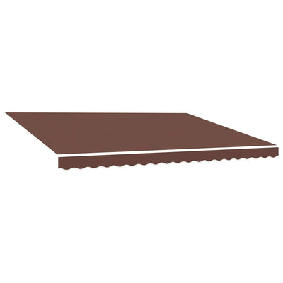 Vidaxl Ersatztuch für Luifel 4,5x3 m braun