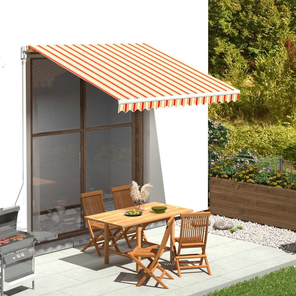 Vidaxl -Ersatztuch für Luifel 3x2,5 m Gelb und Orange