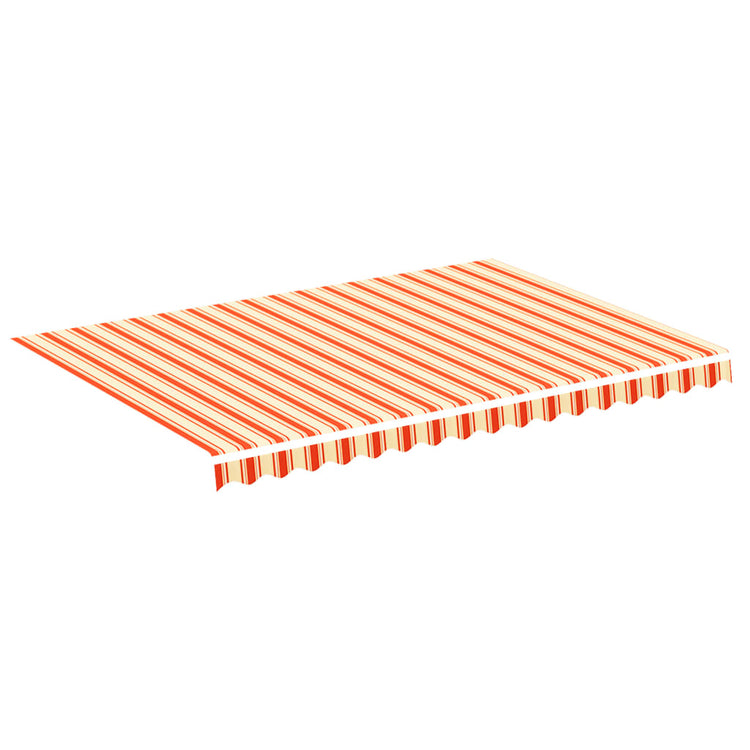 Vidaxl Ersatztuch für Luifel 3,5x2,5 m Gelb und Orange