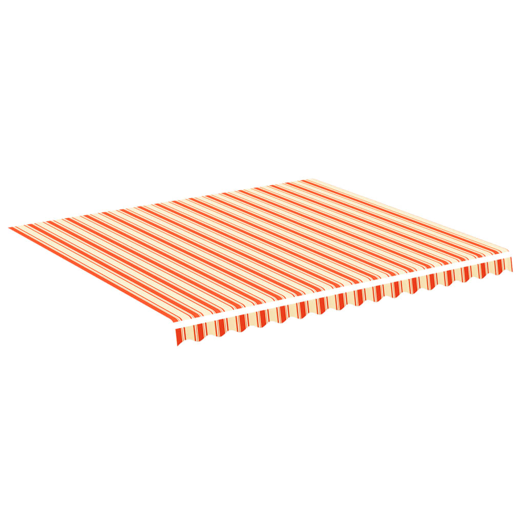 Vidaxl -Ersatztuch für Luifel 4x3,5 m Gelb und Orange